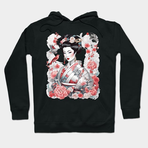 Japanese Geiko Hoodie by animegirlnft